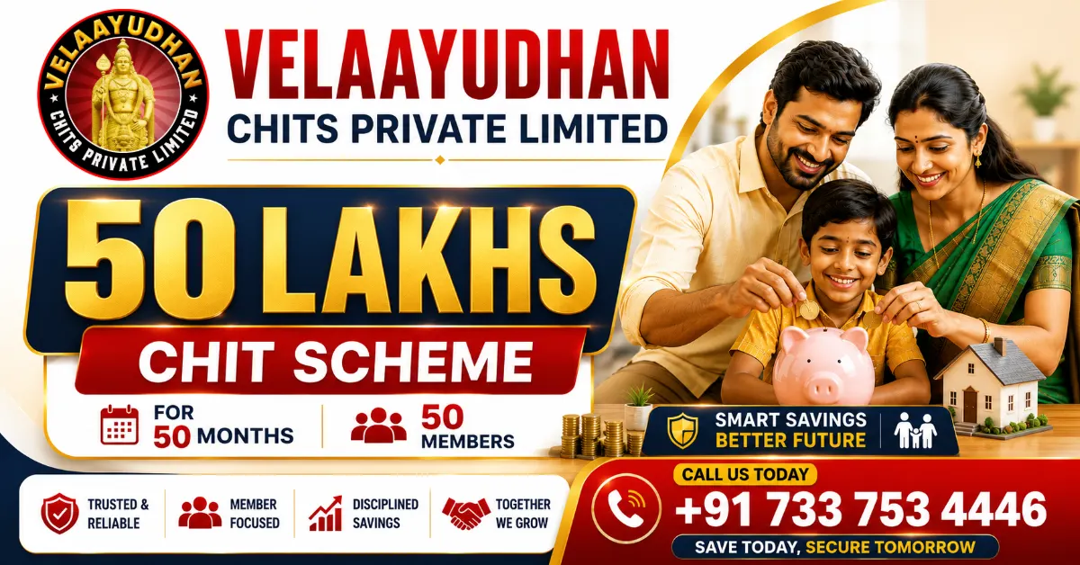 50 Lakhs Chit Scheme for 50 Months 50 Members 1 50 Lakhs Chit Scheme for 50 Months 50 Members